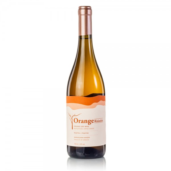 Organic Orange Ροδίτης 750ml