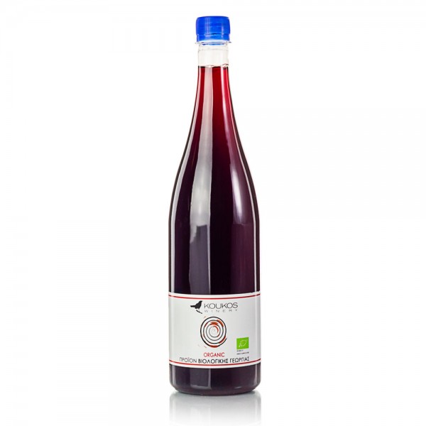 ΒΙΟ Οίνος ερυθρός ξηρός  Merlot- Cabernet sauvignon pet 1lt