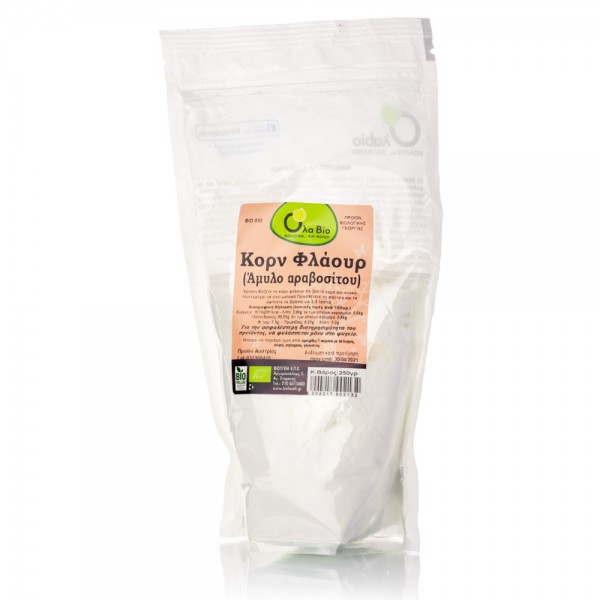  ΒΙΟ  Κορν φλάουρ (άμυλο αραβοσίτου) 250γρ