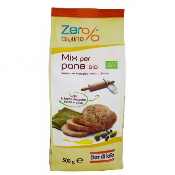 ΒΙΟ Μείγμα για ψωμί χωρίς γλουτένη  500γρ
