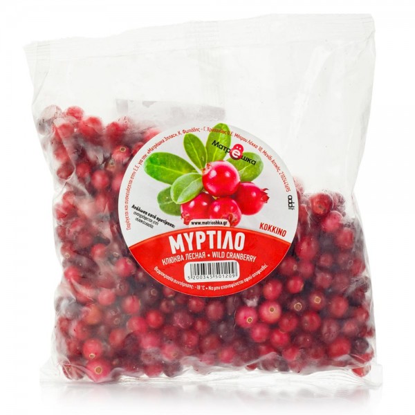 Κράνμπερρυ κατεψυγμένο 450γρ BERRIES