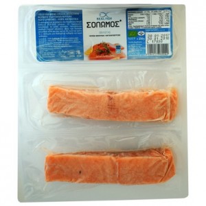 ΒΙΟ Σολωμός φιλέτο(2 τμχ)  κατεψυγμένoς  2*125γρ 