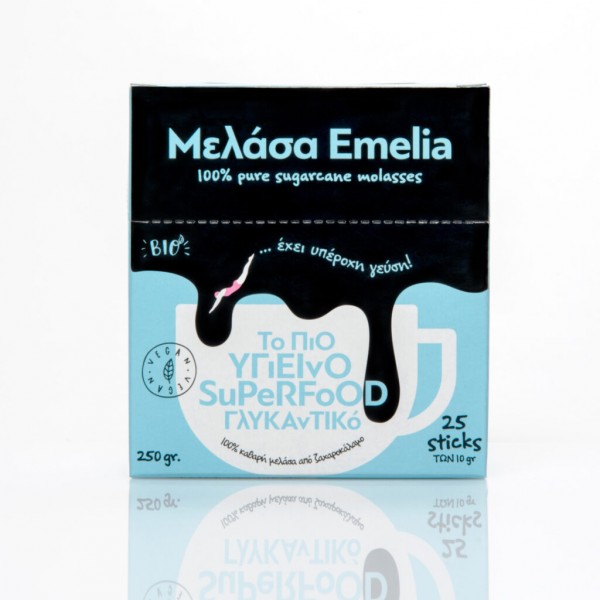 ΒΙΟ Μελάσα κουτί 25 στικάκια 10γρ