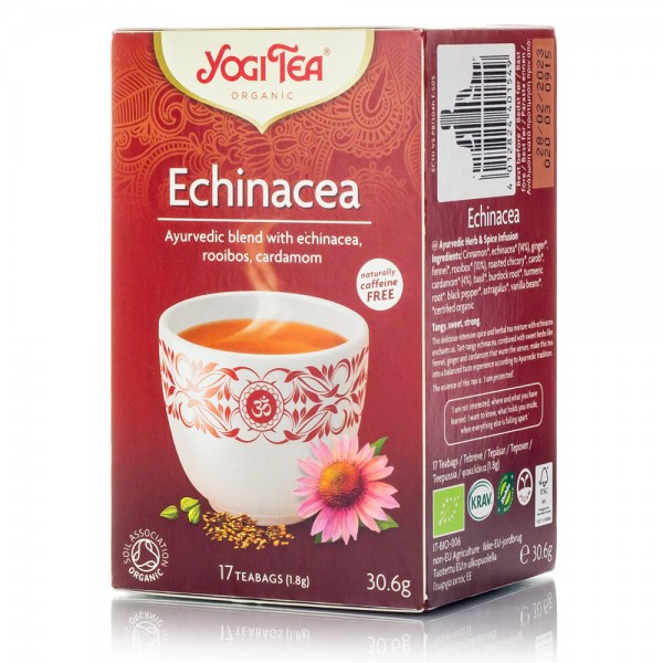 YOGI TEA ECHINACEA ΒΙΟ 30,6ΓΡ YOGI TEA ECHINACEA ΒΙΟ 30,6ΓΡ