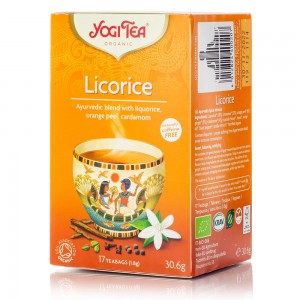 YOGI TEA LICORICE ΒΙΟ 30,6ΓΡ