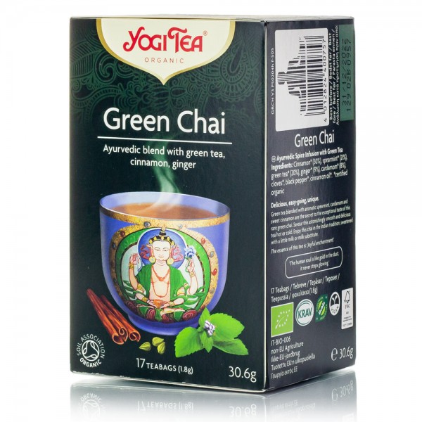 YOGI TEA GREEN TEA ΒΙΟ 30,6ΓΡ