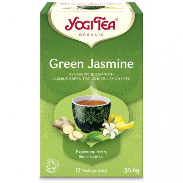 YOGI TEA GREEN JASMINE ΒΙΟ 30,6ΓΡ