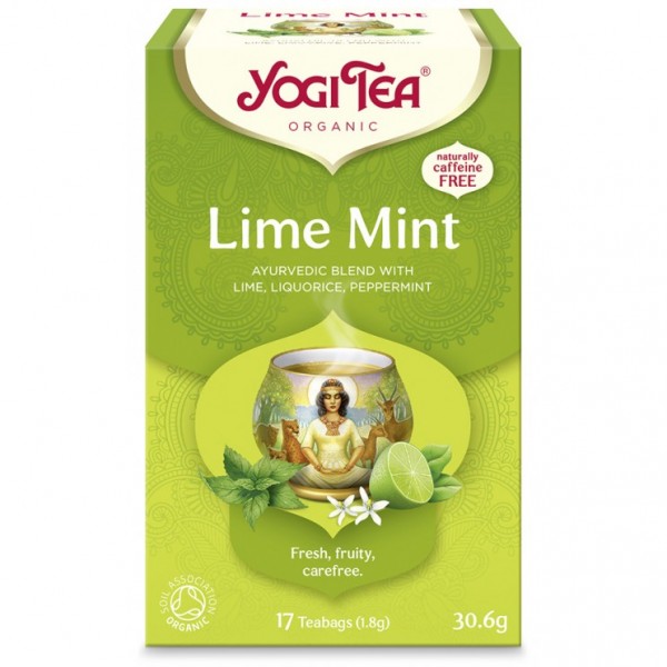 YOGI TEA LIME MINT ΒΙΟ 30,6ΓΡ