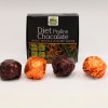 DIET CHOCOLATE PRALINE STEVIA  WITH THISTLE AND HEMP SEEDS 80 GR