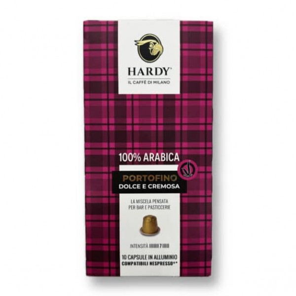 HARDY Portofino Κάψουλες Συμβατές με Μηχανές Nespresso® (10καψ.)