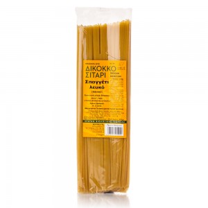 ΣΠΑΓΓΕΤΙ ΔΙΚΟΚΚΟ ΛΕΥΚΟ BIO 400ΓΡ