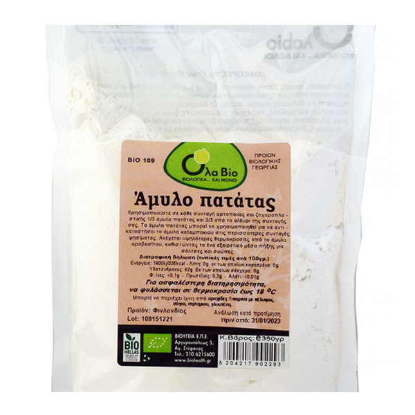 BIO Αλεύρι Πατάτας 350ΓΡ