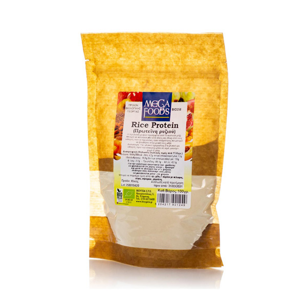 Βιολογική Πρωτείνη Ρυζιού 100gr