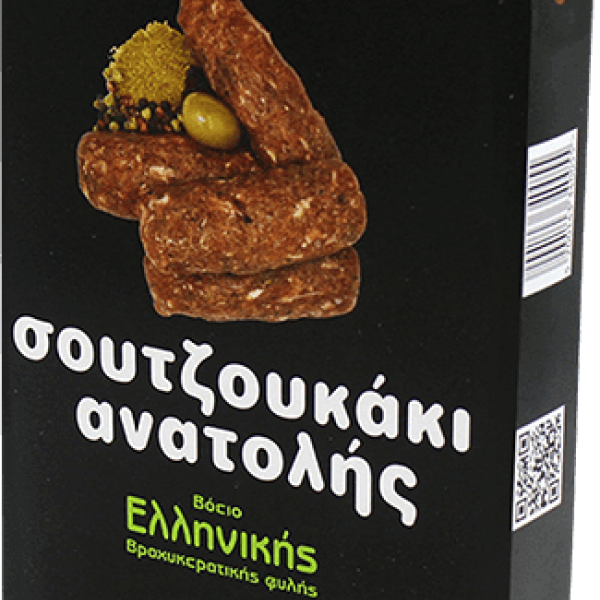 Σουτζουκάκι Ανατολής βόειο Βραχυκερατικής Φυλής 320 gr. (κατάψυξη) ΒΙΟ Σουτζουκάκι Ανατολής βόειο Βραχυκερατικής Φυλής 320 gr. (κατάψυξη) ΒΙΟ