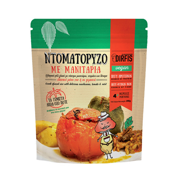 Ντοματόρυζο με μανιτάρια 280γρ.