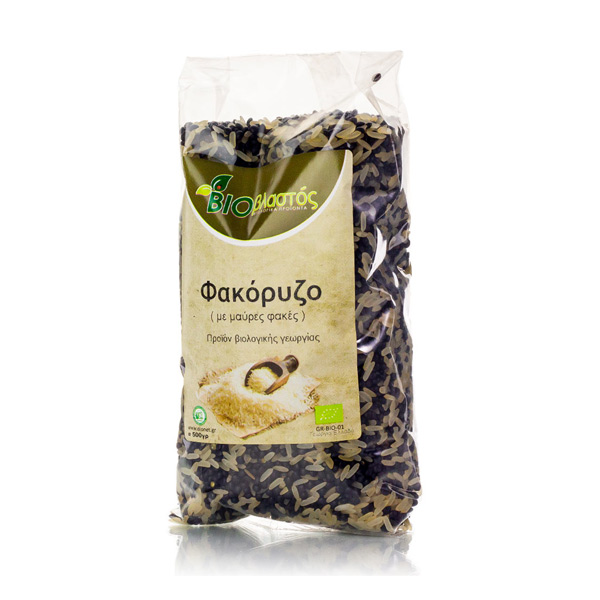 BIO Φακόρυζο με φακή μαύρη ελλ. 500gr