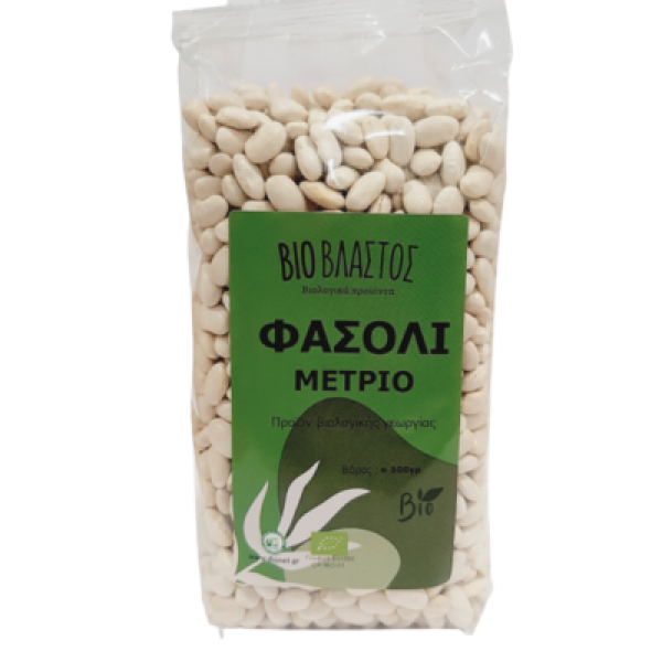 Φασόλι Μέτριο ΒΙΟ 500γρ