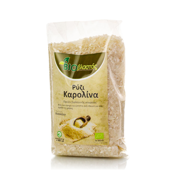 BIO Ρύζι καρολίνα ελλ. 500gr