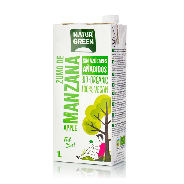 BIO Χυμός Πράσινο Μήλο 1000ml 