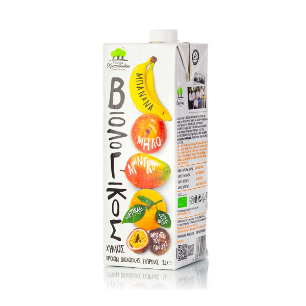 BIO Χυμός 5 Φρούτα 1000ml