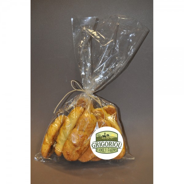 Κουλούρια με  ΒΙΟ  δίκοκο αλεύρι 270gr