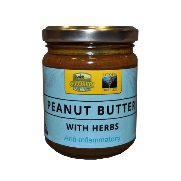 Άλλειμα φυστικοβούτηρου με βότανα 250mL