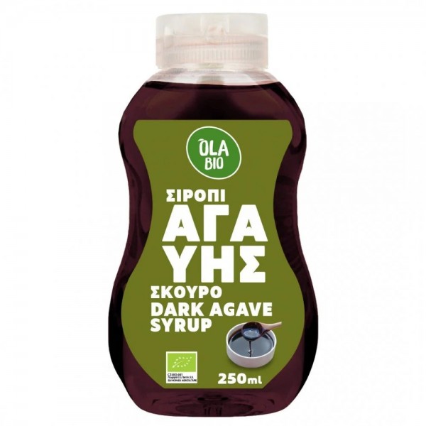 ΣΙΡΟΠΙ ΑΓΑΥΗΣ ΣΚΟΥΡΟ ΒΙΟ 250ml