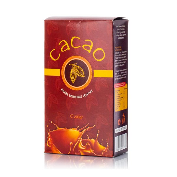 ΚΑΚΑΟ (ΑΠΟΒΟΥΤΥΡΩΜΕΝΟ) ΚΟΥΤΙ ΒΙΟ 200ΓΡ