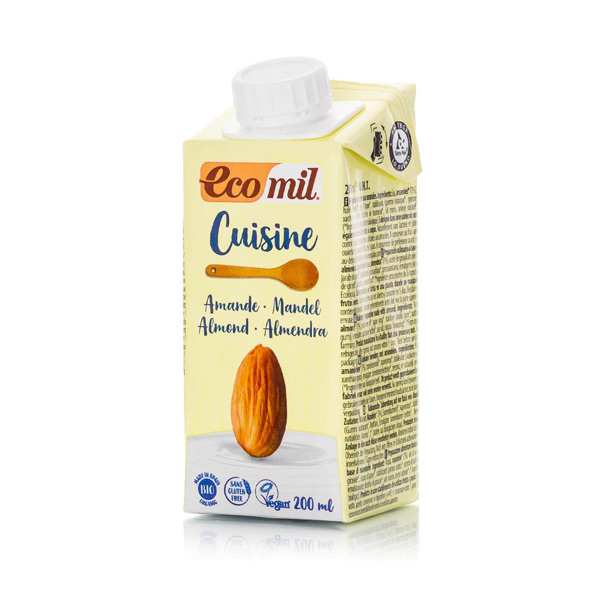 BIO Κρέμα μαγειρική αμυγδάλου 200ml