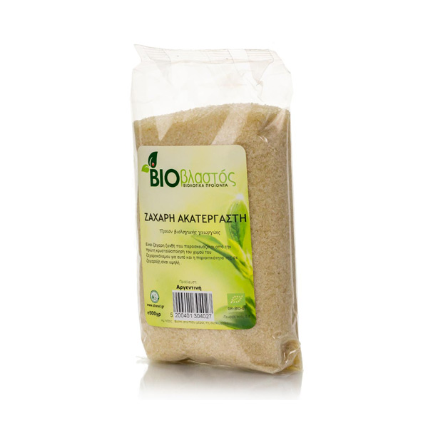 BIO Zάχαρη ακατέργαστη 500gr